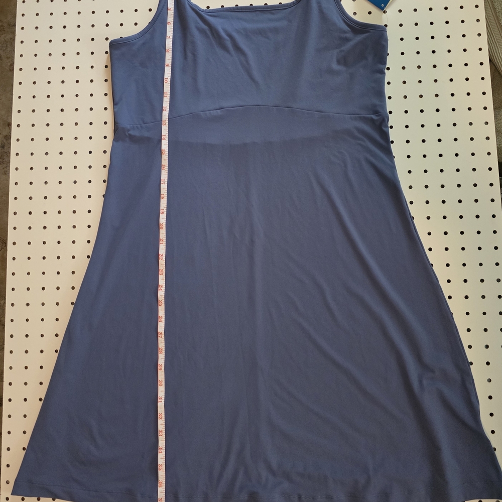 Blue Sleeveless Columbia Dress - Picture 2 of 6
